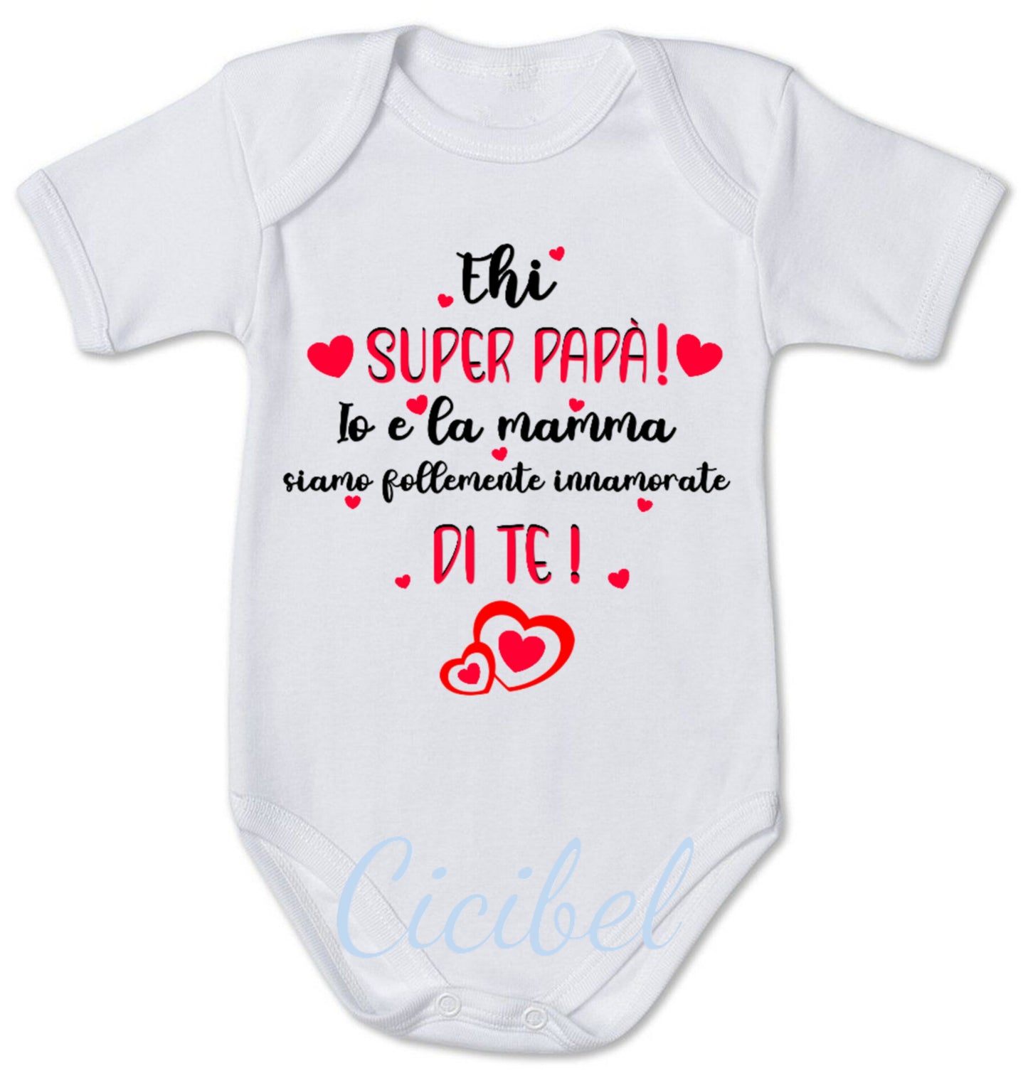 Body neonato SUPER PAPA'
