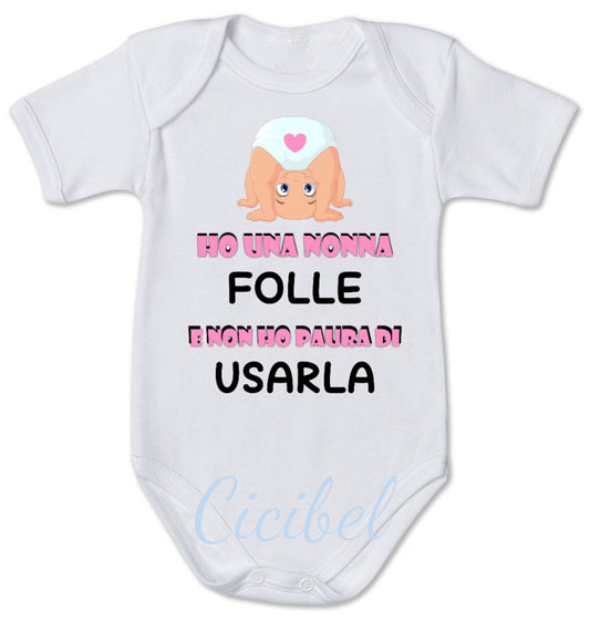 Body neonata NONNA FOLLE