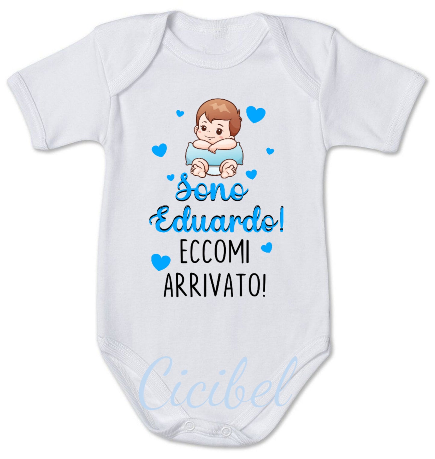 Body neonato ECCOMI ARRIVATO