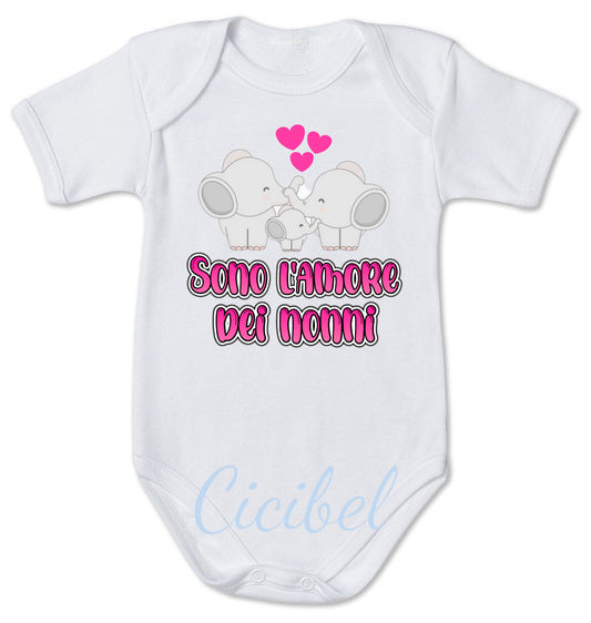 Body neonata AMORE DEI NONNI