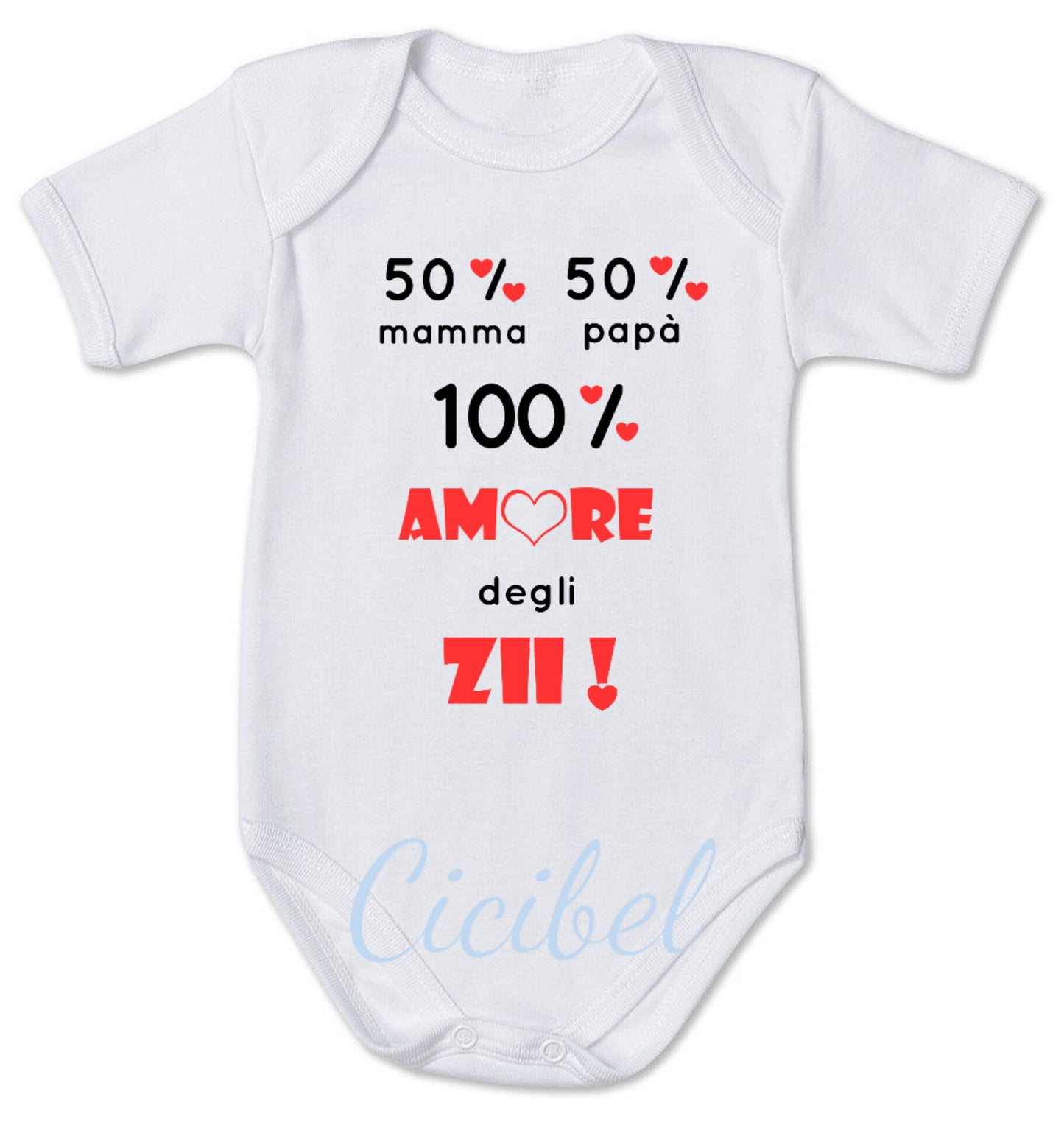 Body 100% AMORE DEGLI ZII