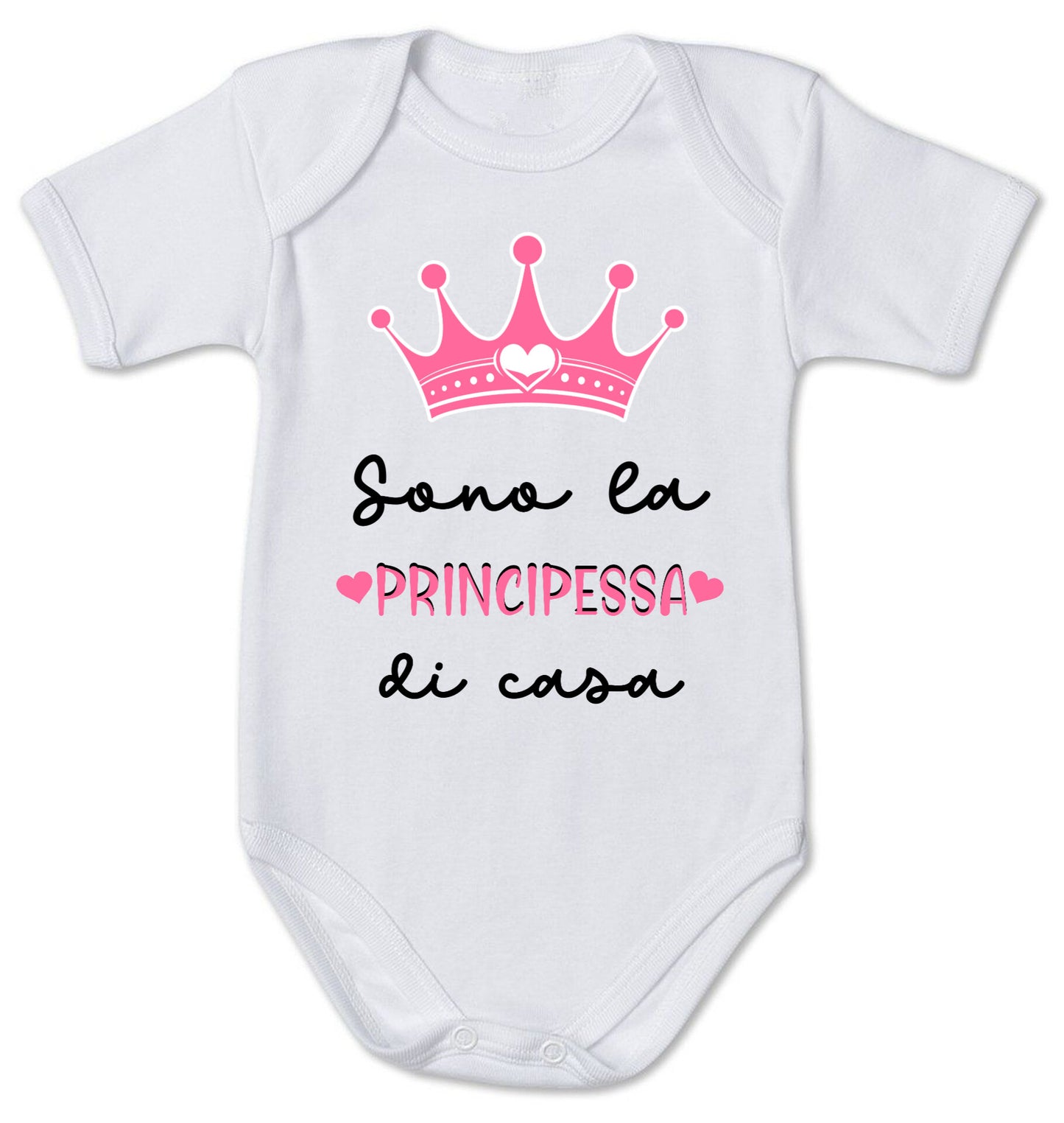 Body neonata PRINCIPESSA DI CASA