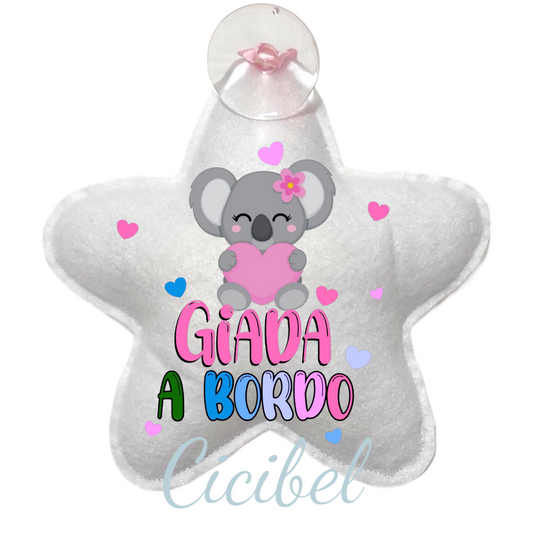 STELLA BIMBO A BORDO CON KOALA