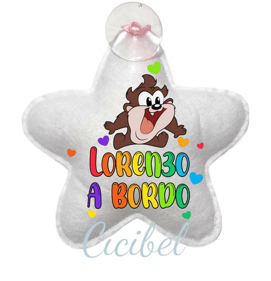 STELLA BIMBO A BORDO CON TAZ