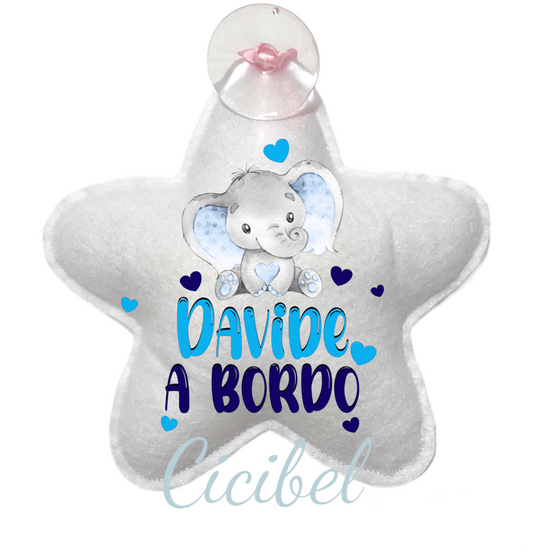 STELLA BIMBO A BORDO CON ELEFANTINO