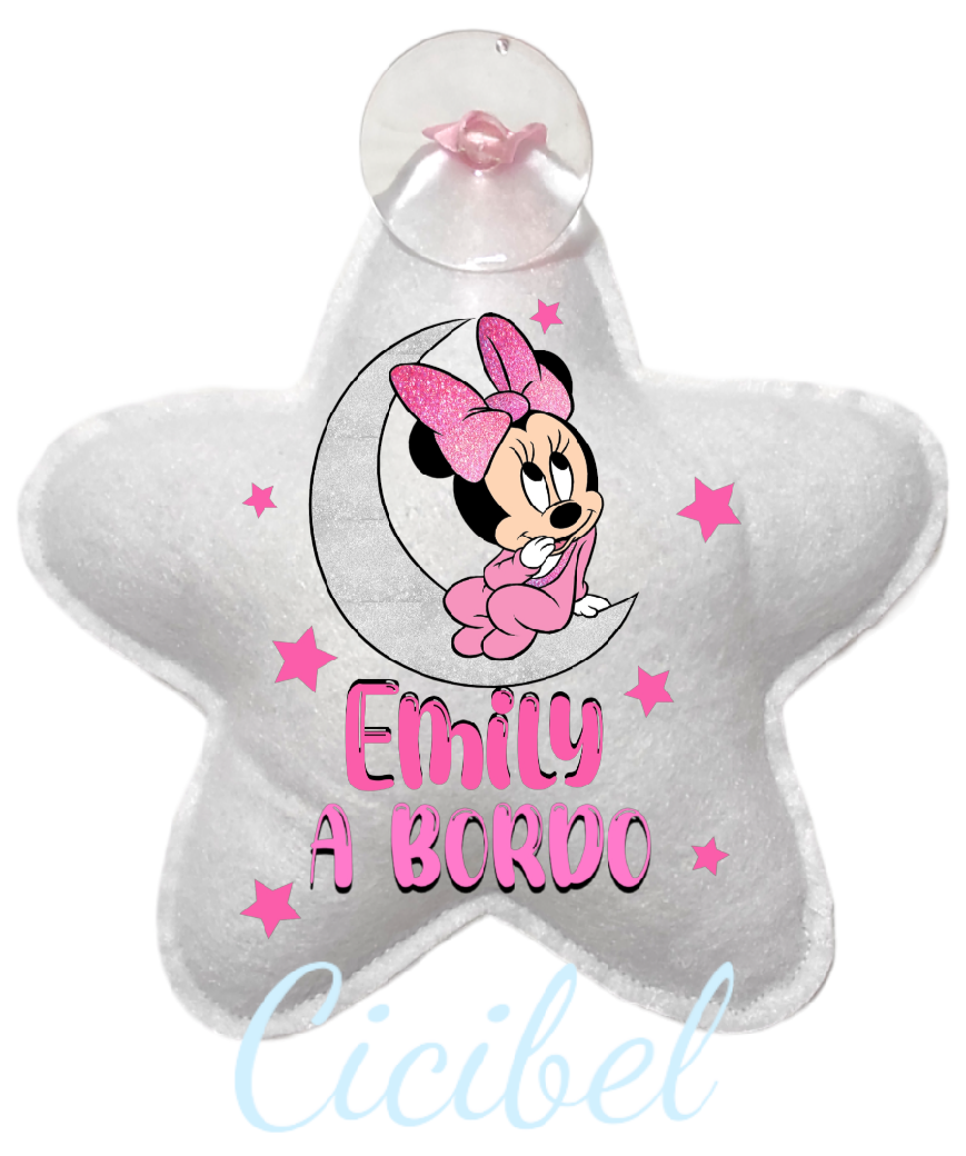 STELLA BIMBO A BORDO CON MINNIE