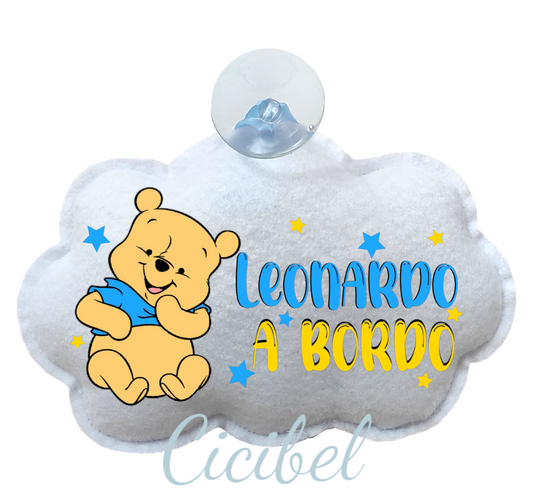NUVOLA BIMBO A BORDO CON WINNIE THE POOH