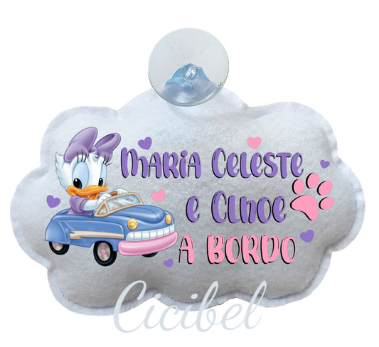NUVOLA BIMBO A BORDO CON PAPERINA