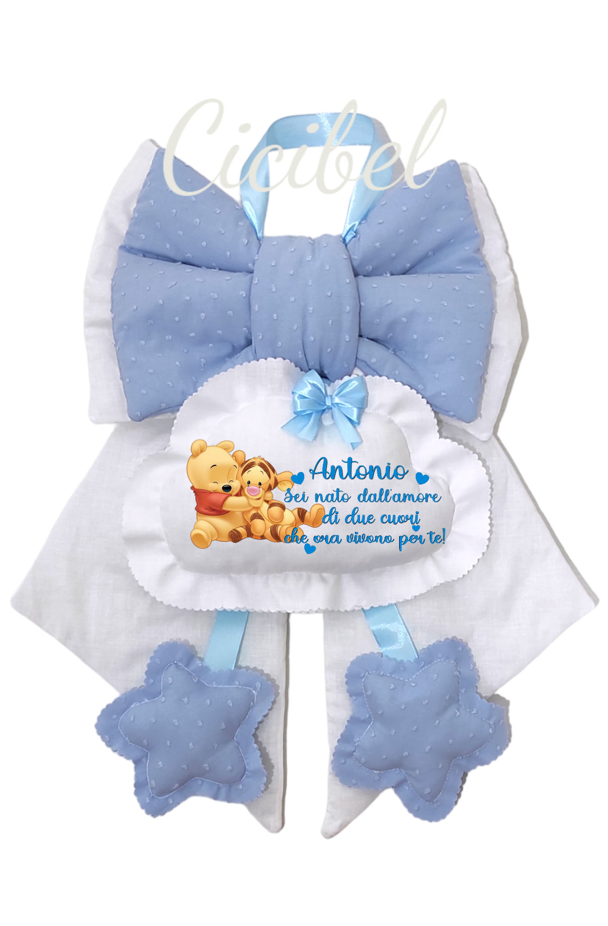 FIOCCO BICOLORE WINNIE THE POOH