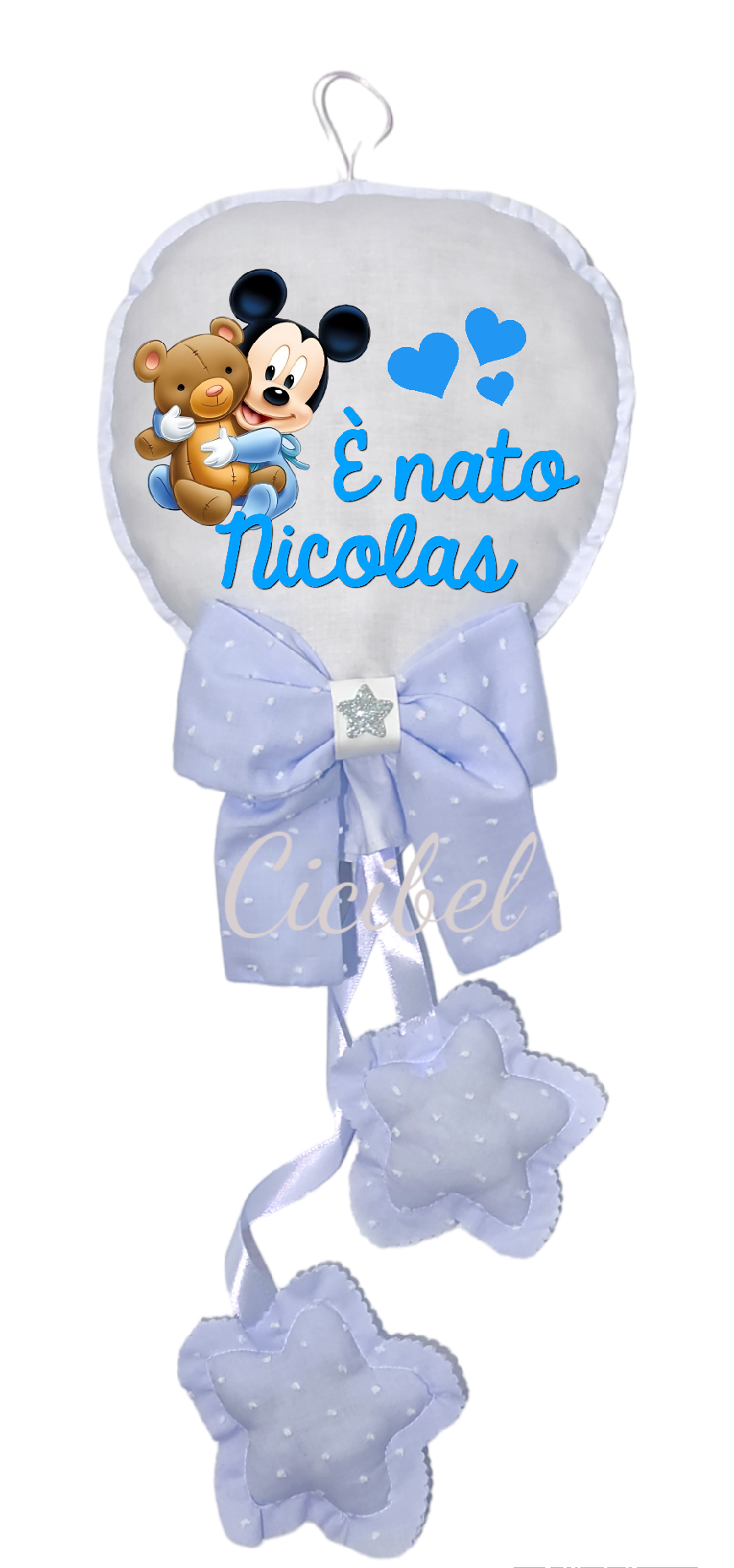 FIOCCO PALLONCINO TOPOLINO