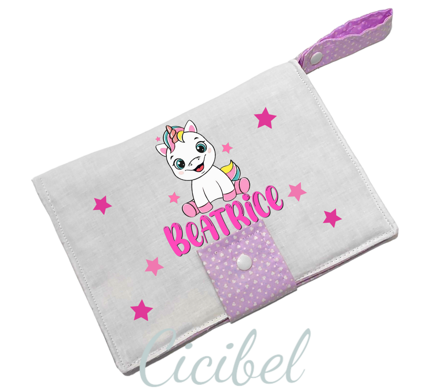 PORTA PANNOLINI/SALVIETTE UNICORNO