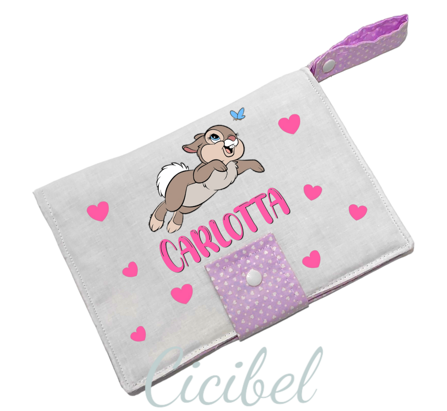 PORTA PANNOLINI/SALVIETTE CONIGLIETTA