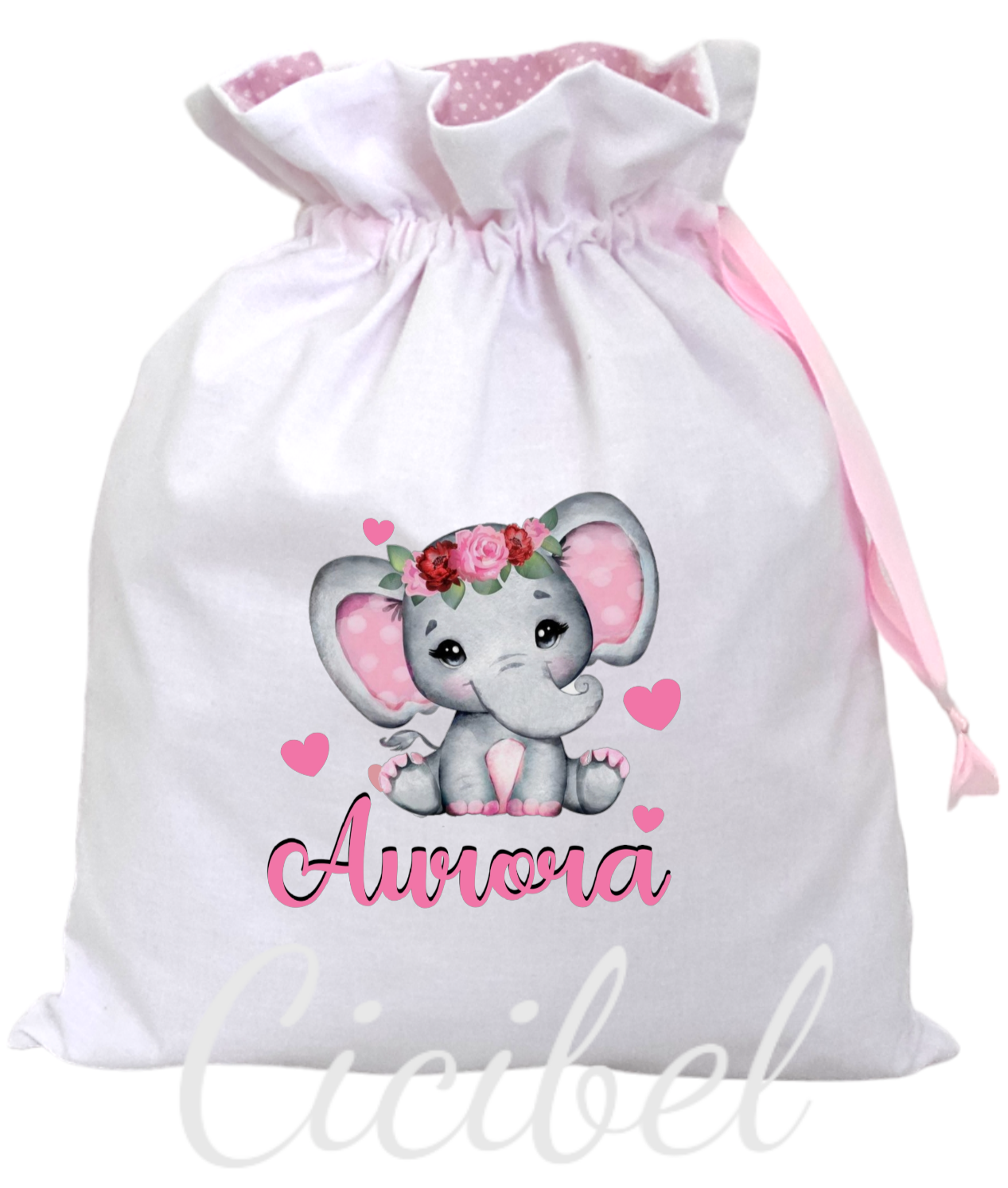 SACCHETTO PORTA CAMBIO ELEFANTINA