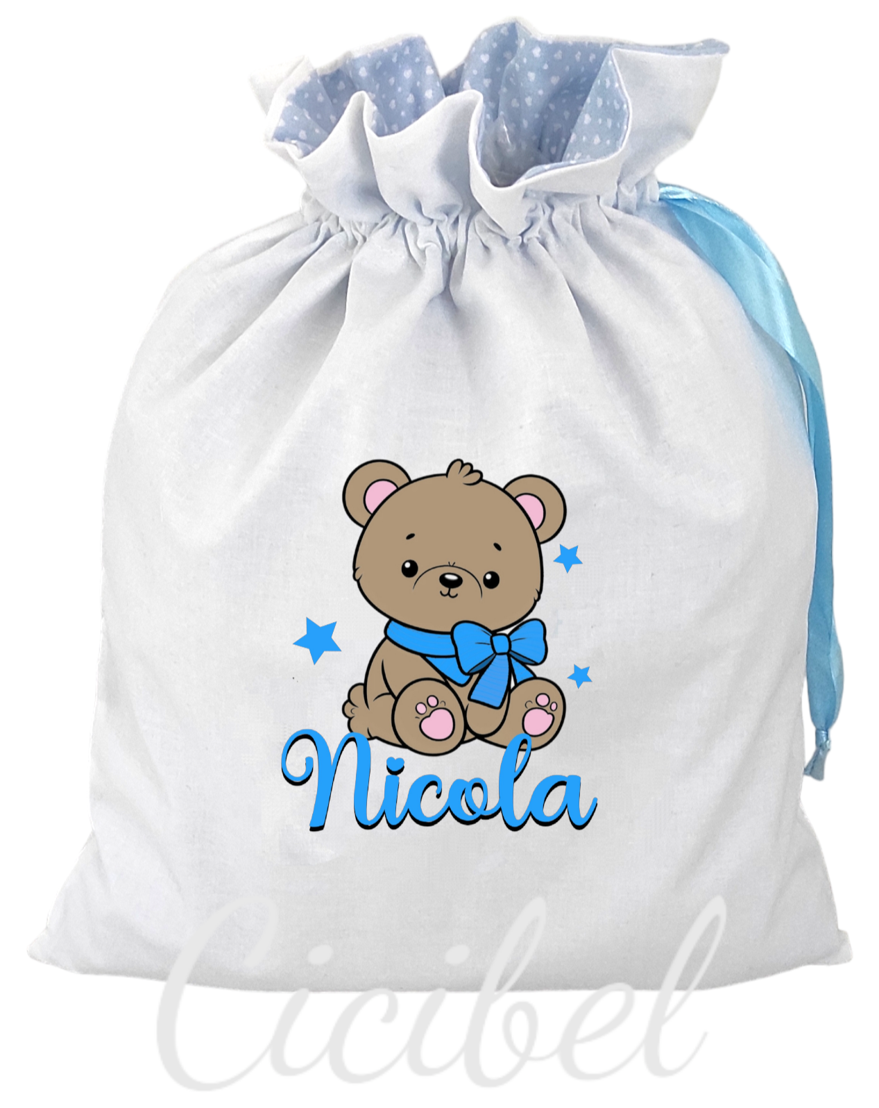 SACCHETTO PORTA CAMBIO ORSETTO