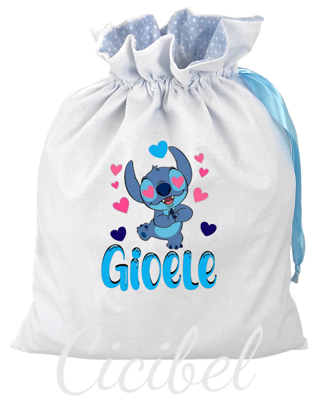 SACCHETTO PORTA CAMBIO STITCH