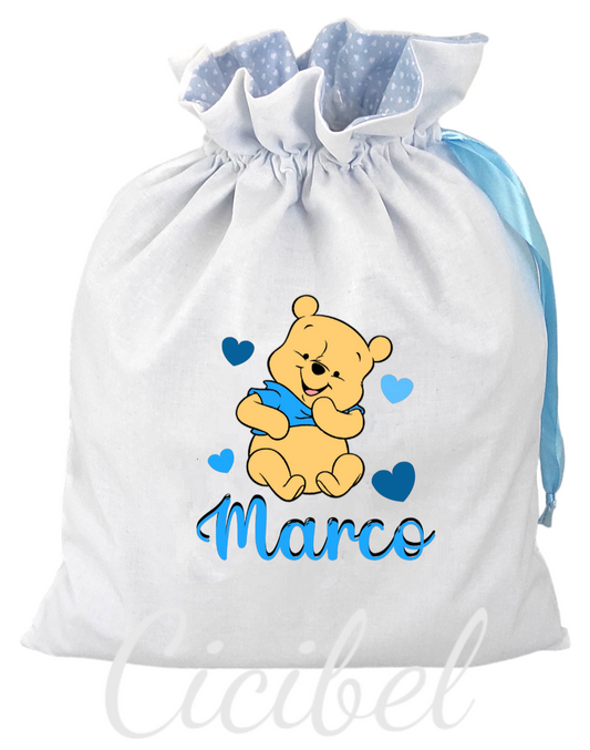 SACCHETTO PORTA CAMBIO WINNIE THE POOH