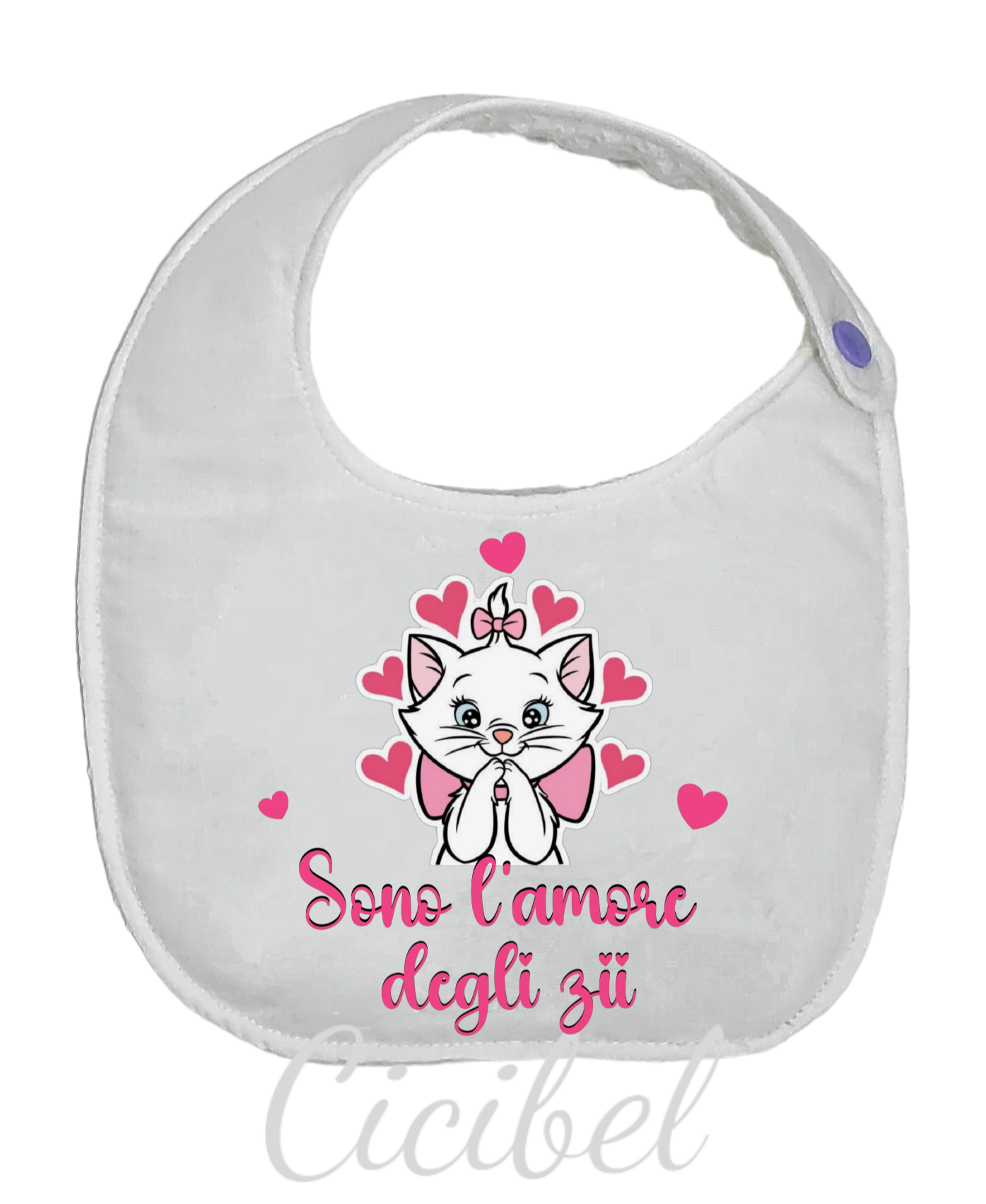 BAVAGLINO 0/12 MESI AMORE DEGLI ZII MINOU