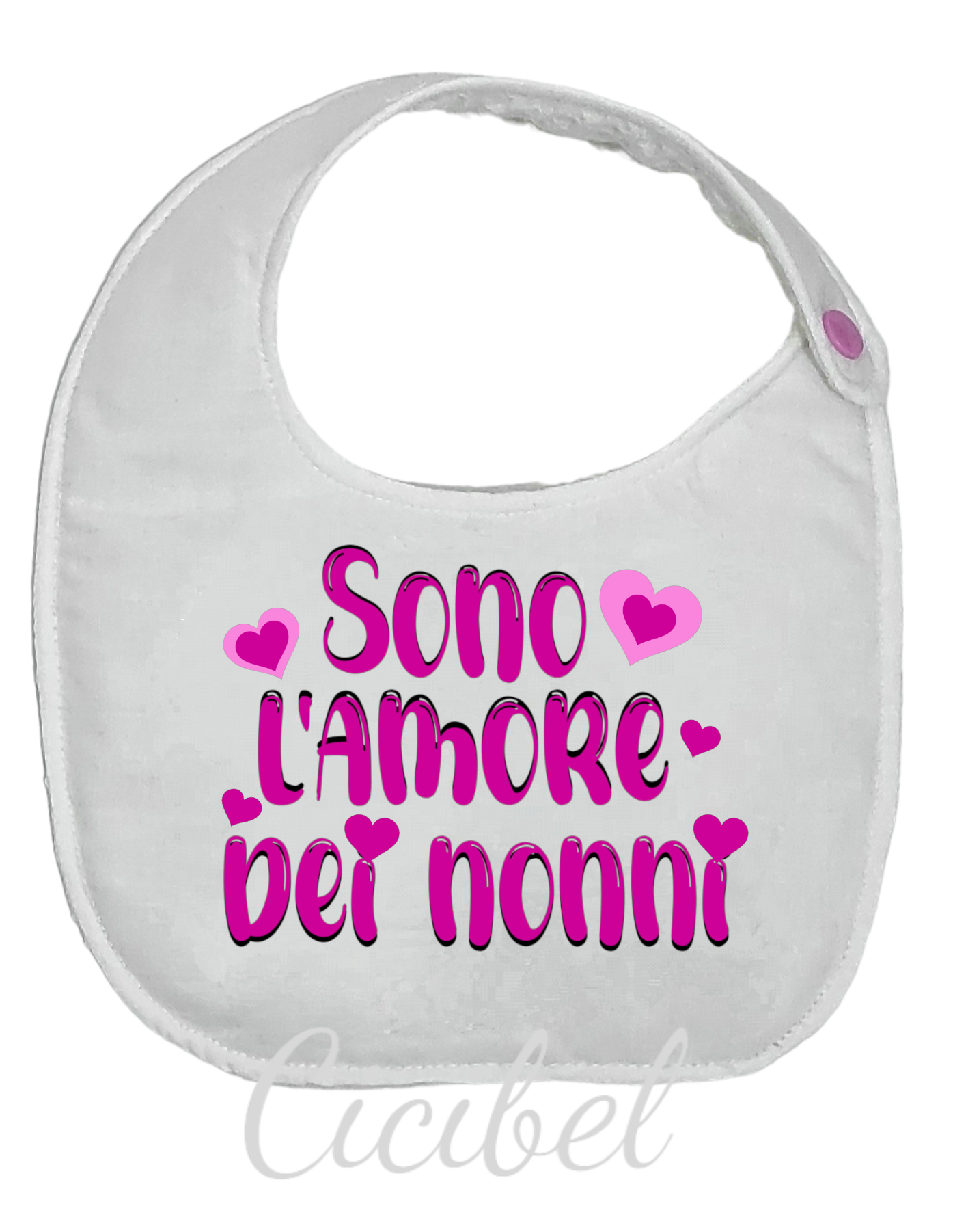 BAVAGLINO 0/12 MESI AMORE DEI NONNI