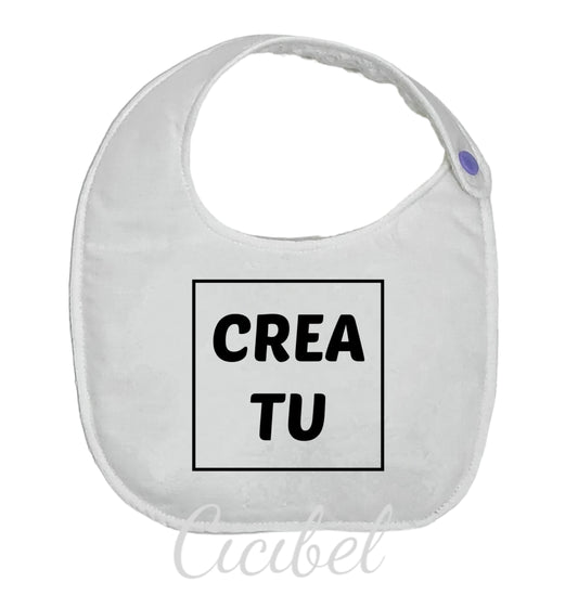 BAVAGLINO neonato CREA TU 0/12 MESI