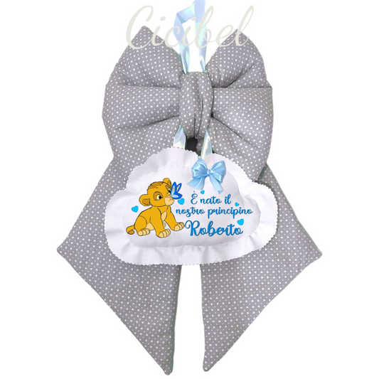 FIOCCO NASCITA CLASSICO GRIGIO SIMBA