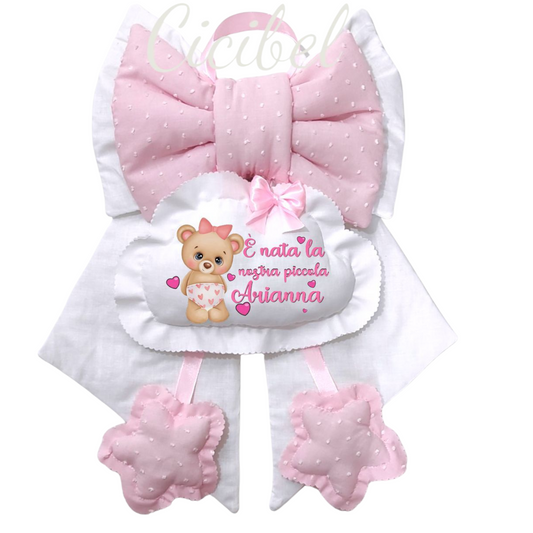 FIOCCO BICOLORE ORSETTO