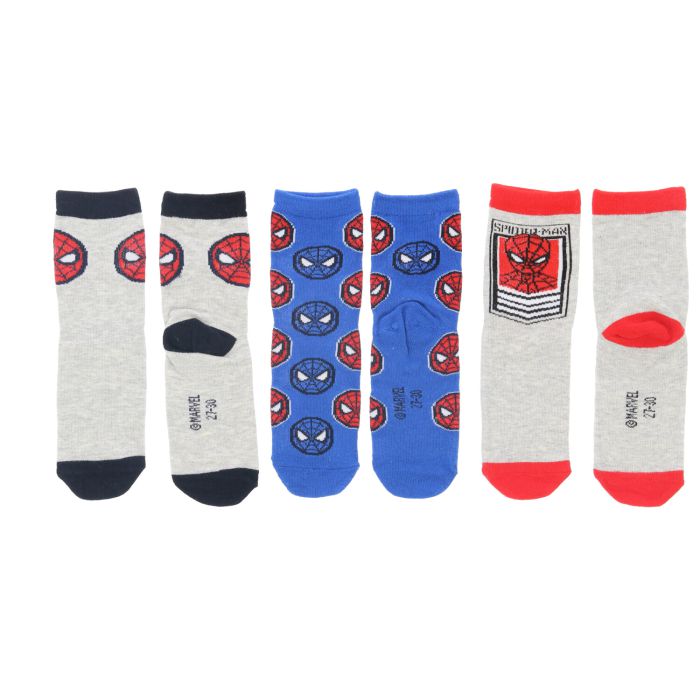 TRIPACK CALZINI BAMBINO SPIDERMAN