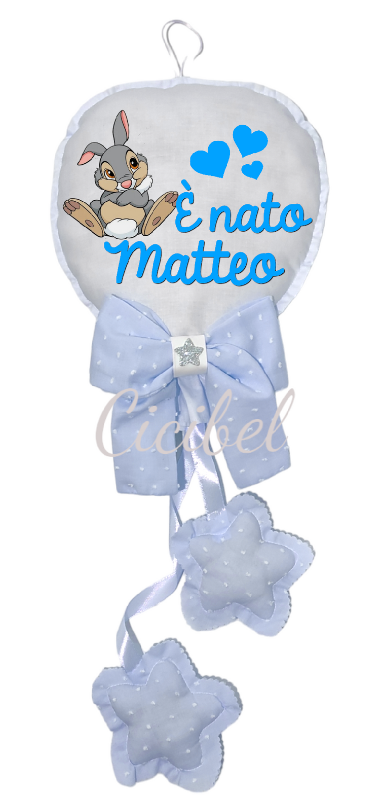 fiocco nascita PALLONCINO