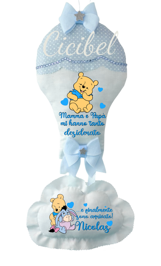 FIOCCO MONGOLFIERA WINNIE THE POOH