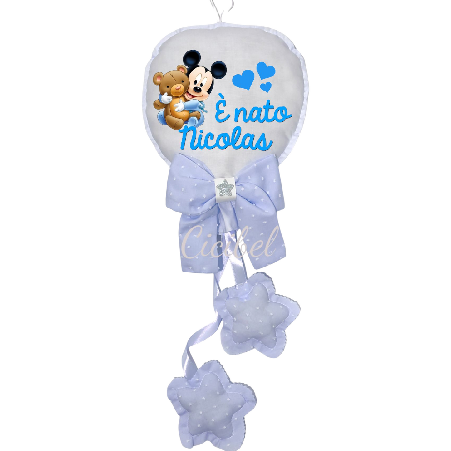 FIOCCO PALLONCINO TOPOLINO