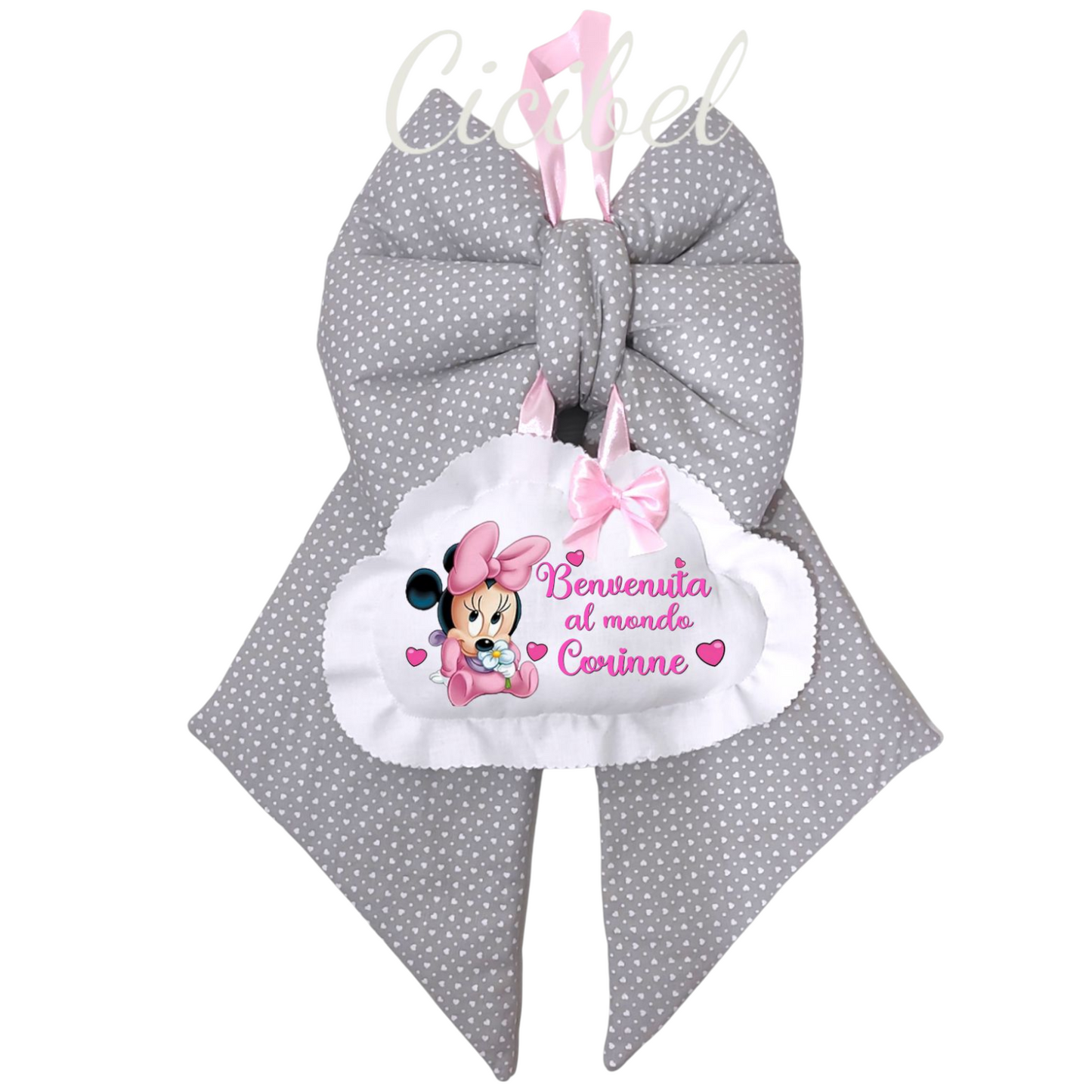 FIOCCO NASCITA CLASSICO GRIGIO MINNIE