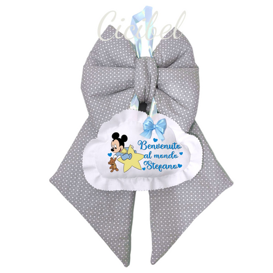 FIOCCO NASCITA CLASSICO GRIGIO TOPOLINO