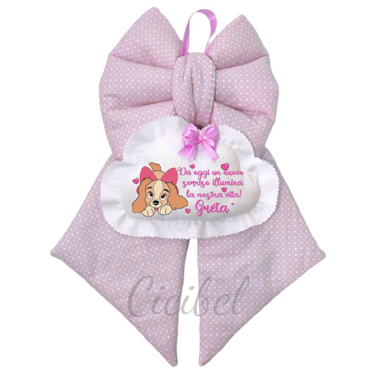 FIOCCO NASCITA CLASSICO ROSA LILLI