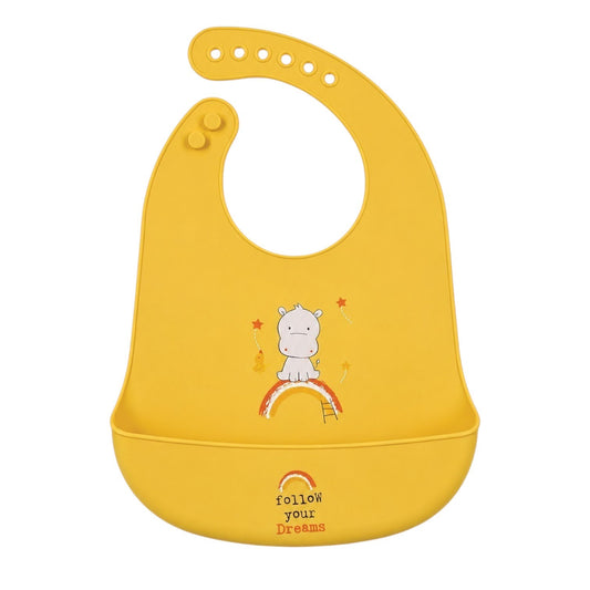 BAVAGLINO IN SILICONE CON IPPOPOTAMO "ELLEPI"