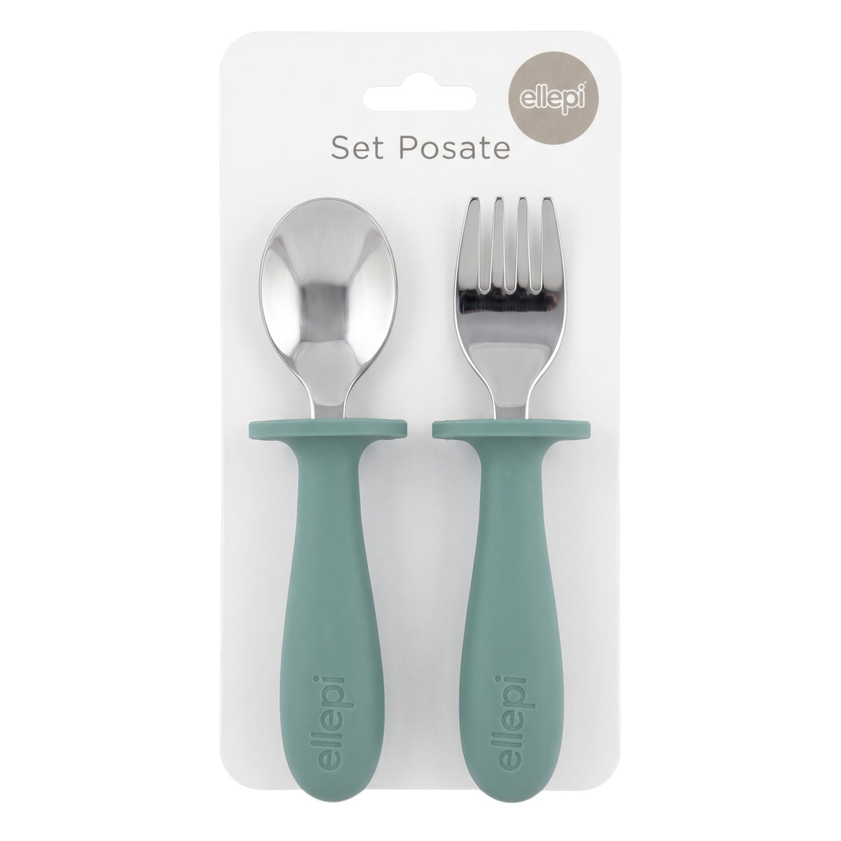SET POSATE IN SILICONE ELLEPI VERDINO