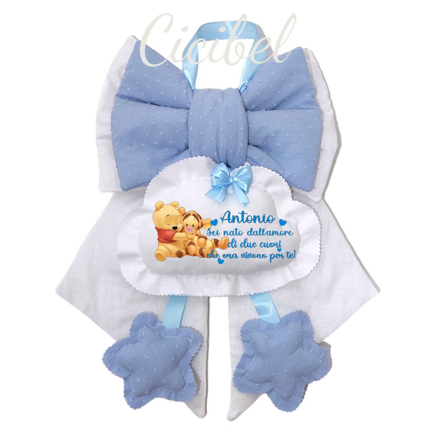 FIOCCO BICOLORE WINNIE THE POOH