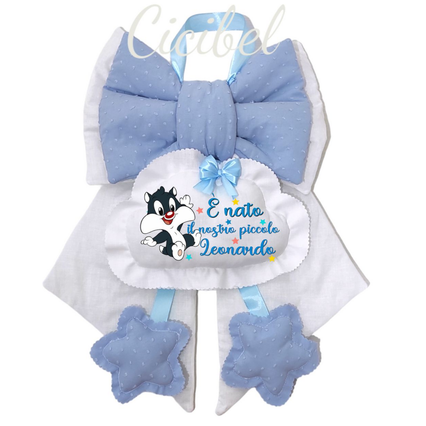 FIOCCO BICOLORE SILVESTRO