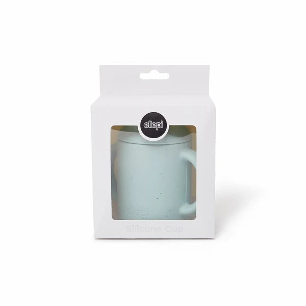 BICCHIERE APPRENDIMENTO IN SILICONE - ELLEPI - VERDE