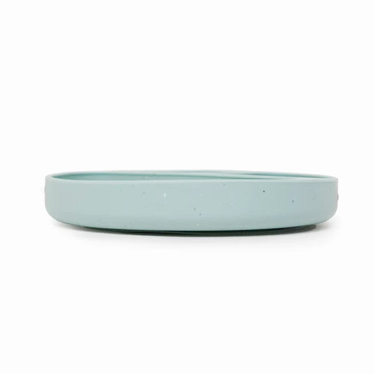 PIATTO IN SILICONE CON VENTOSA - ELLEPI - VERDE