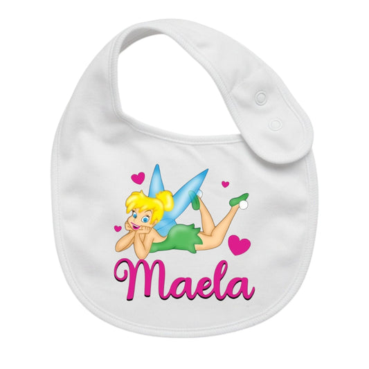 Bavaglino Neonato Personalizzato in cotone TRILLY 0/12 MESI