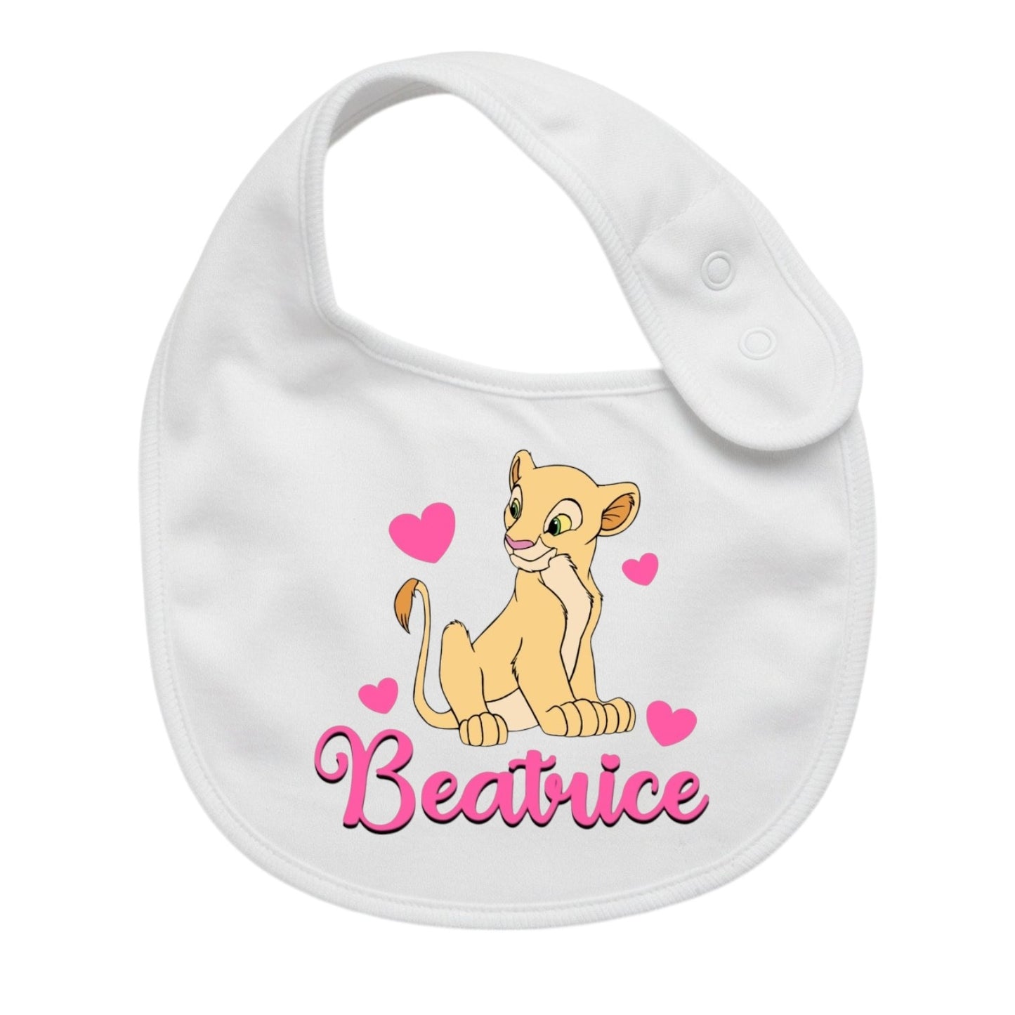 Bavaglino Neonato Personalizzato in cotone 0/12 MESI NALA