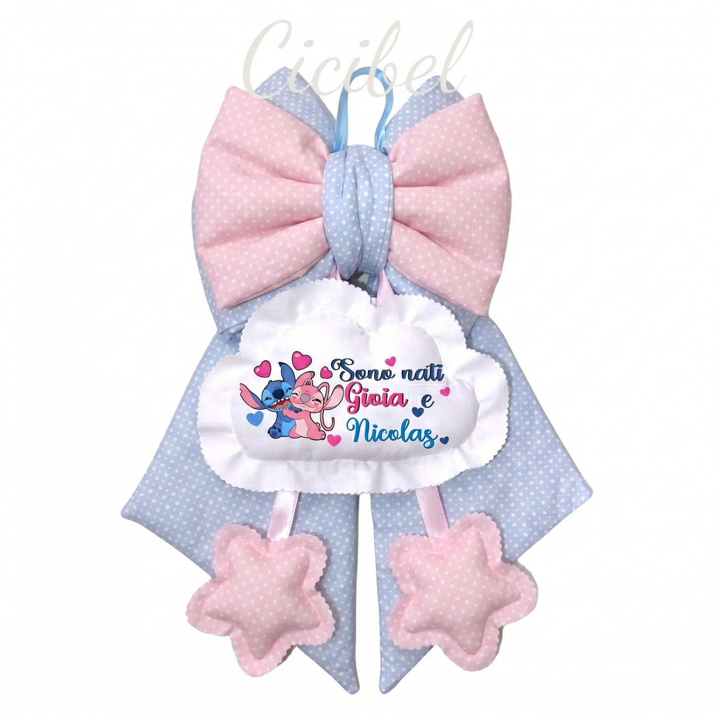 FIOCCO GEMELLARE STITCH E ANGEL